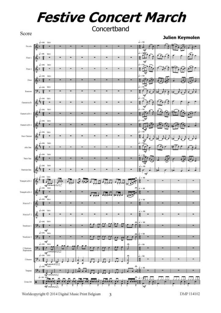 FestIVe Concert March